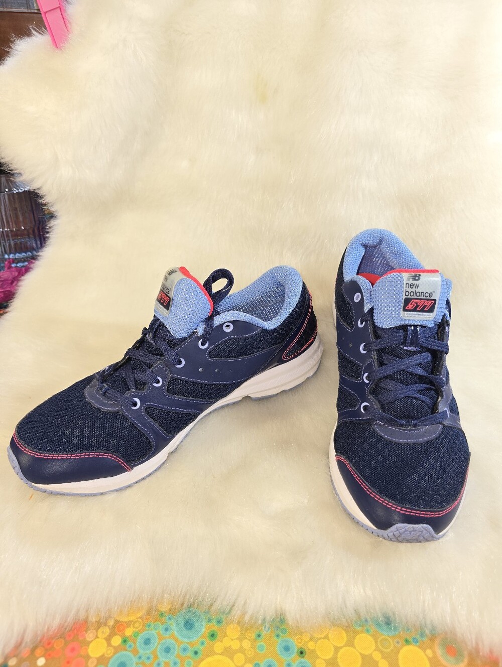 New Balance 577 Navy & Pink Women's Running Shoes